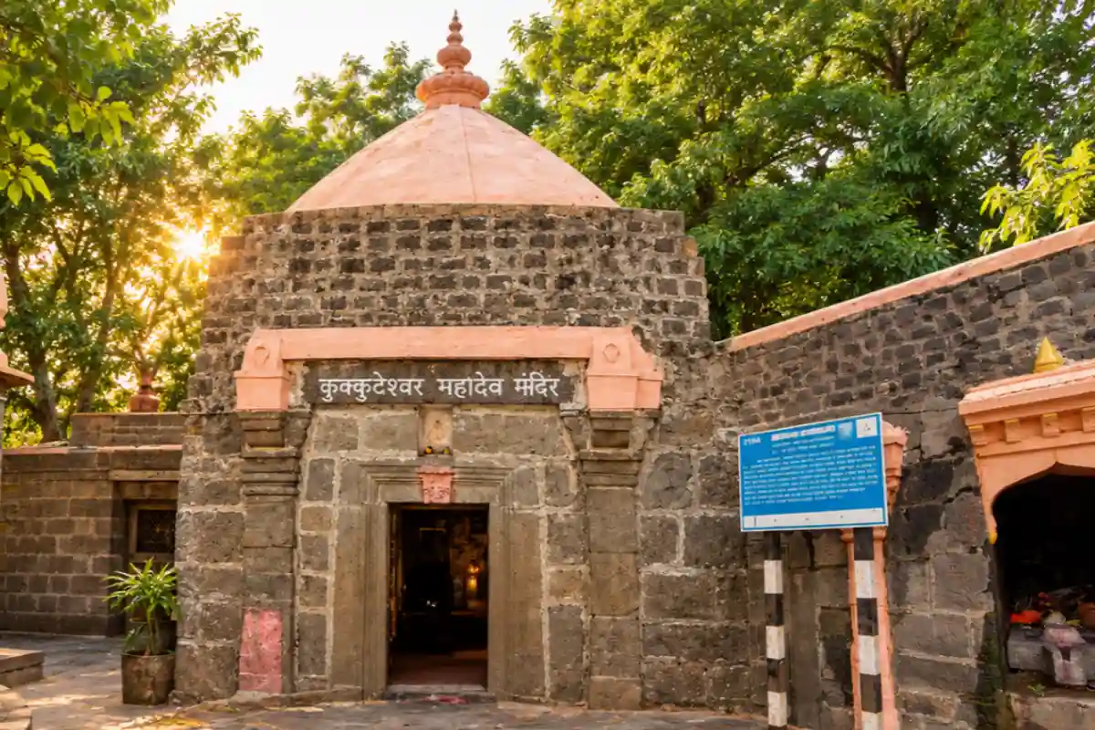 Black stone Shiva linga of Kukkuteshwar Mahadev, Ujjain