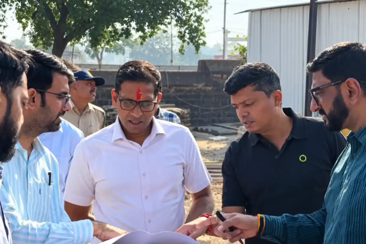 Shipra river ghat in Ujjain where infrastructure work is planned for Simhastha 2028