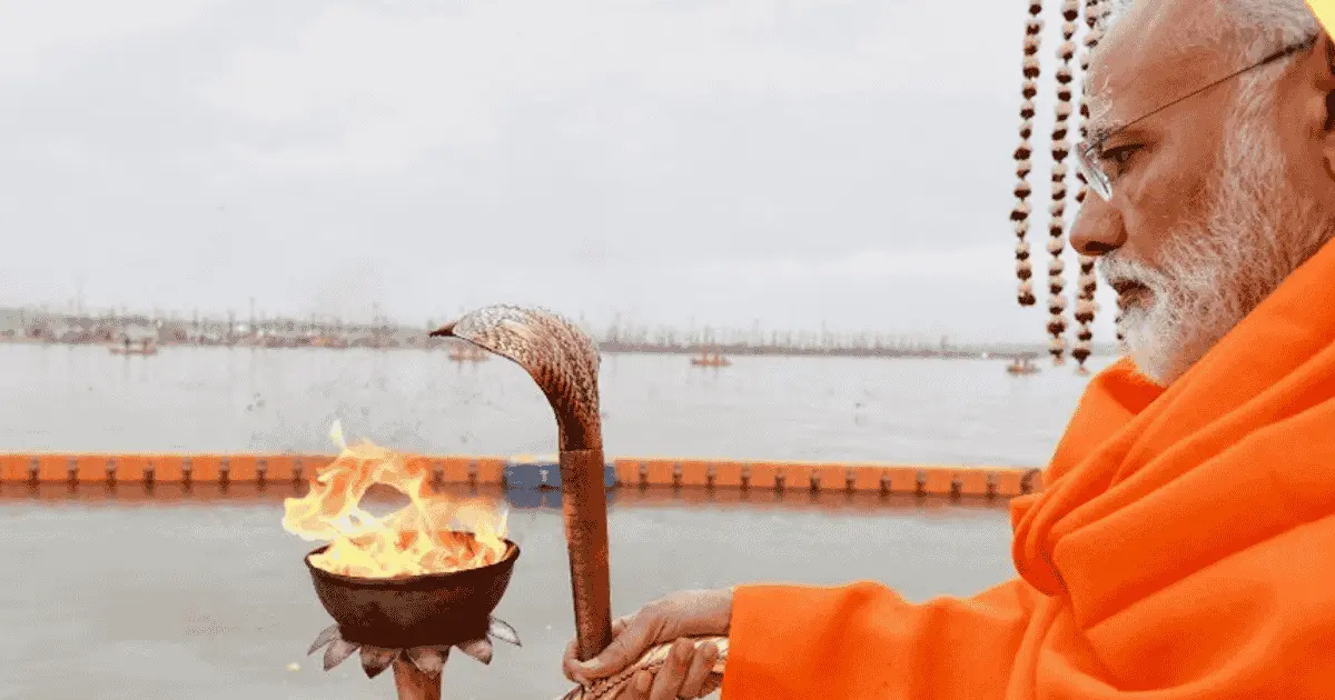 PM Modi Uses Brass and Copper Lotas for Puja in Kumbh Snan: The Significance of These Sacred Metals