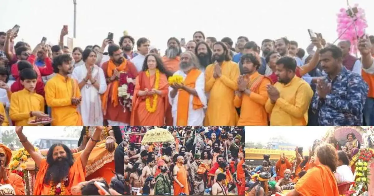  Spiritual Gurus and Akharas: Pillars of Kumbh Mela’s Sacred Atmosphere