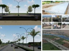 581 km Road Expansion in Ujjain: Major Boost to Traffic Flow Ahead of Simhastha 2028 Aerial view of new road construction along the Shipra River in Ujjain ahead of Simhastha 2028